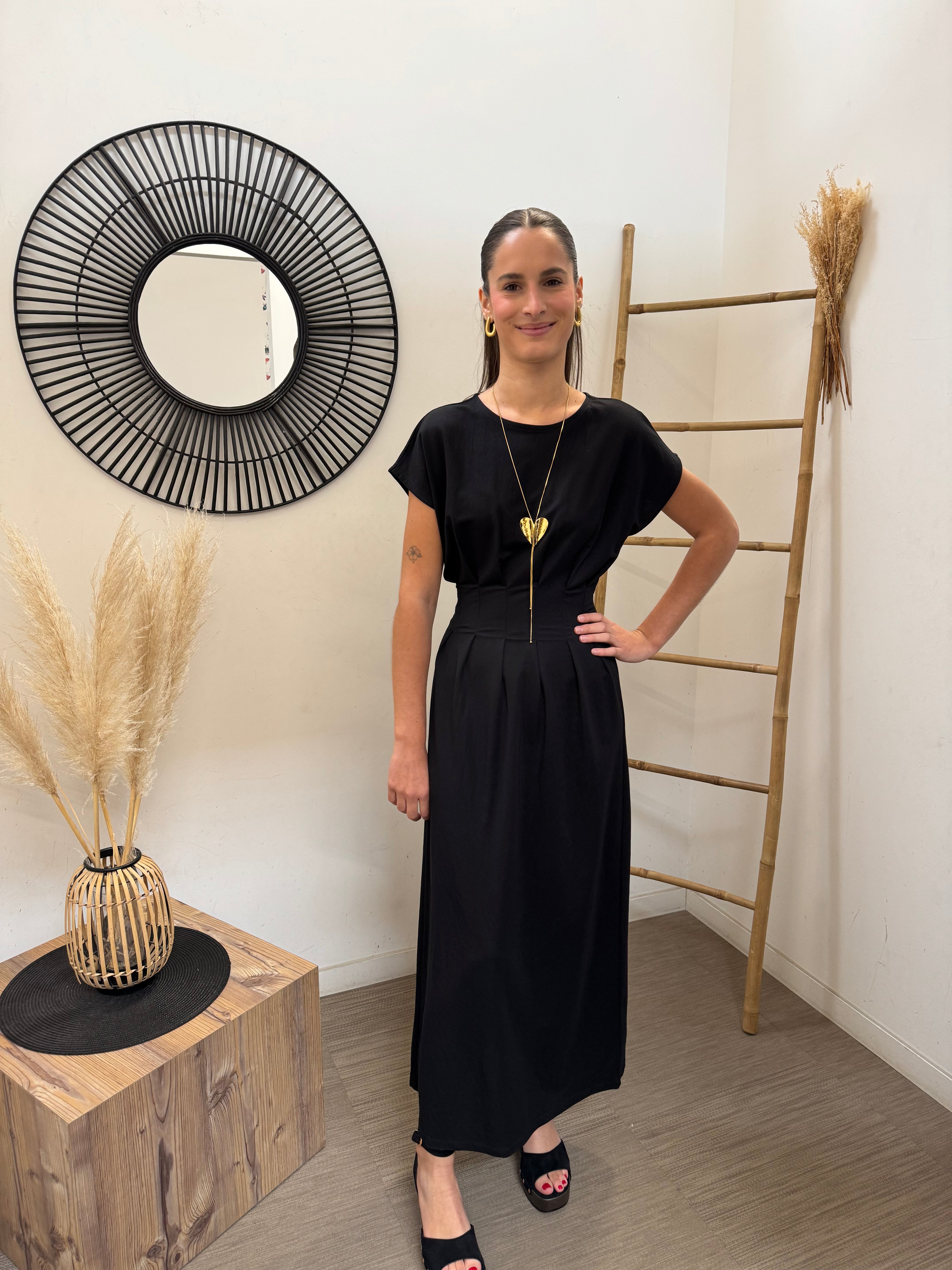 Robe Rebekka noire