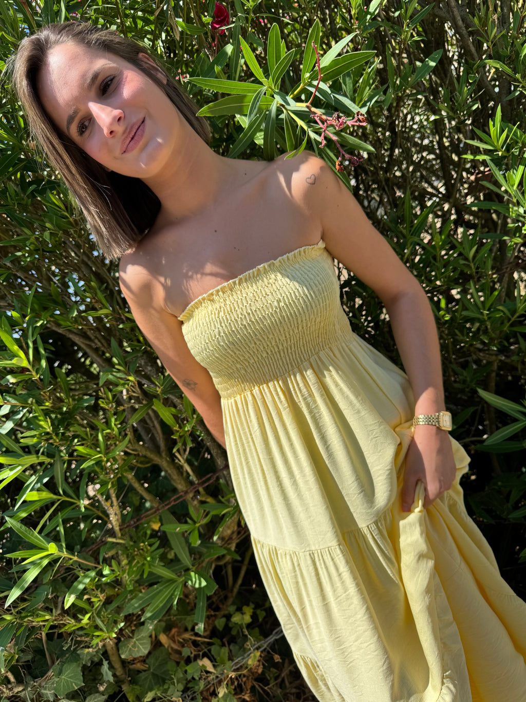 Robe Forcyma Jaune