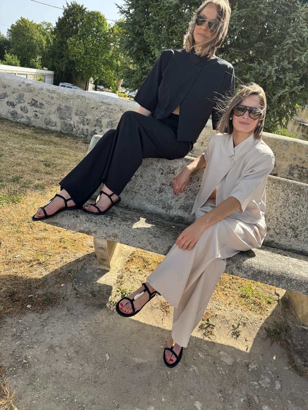 Pantalon Lou beige