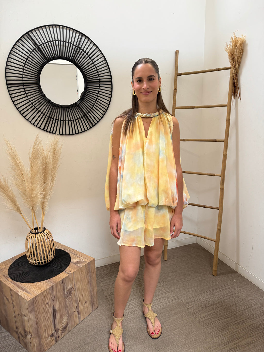 Short Elisa jaune