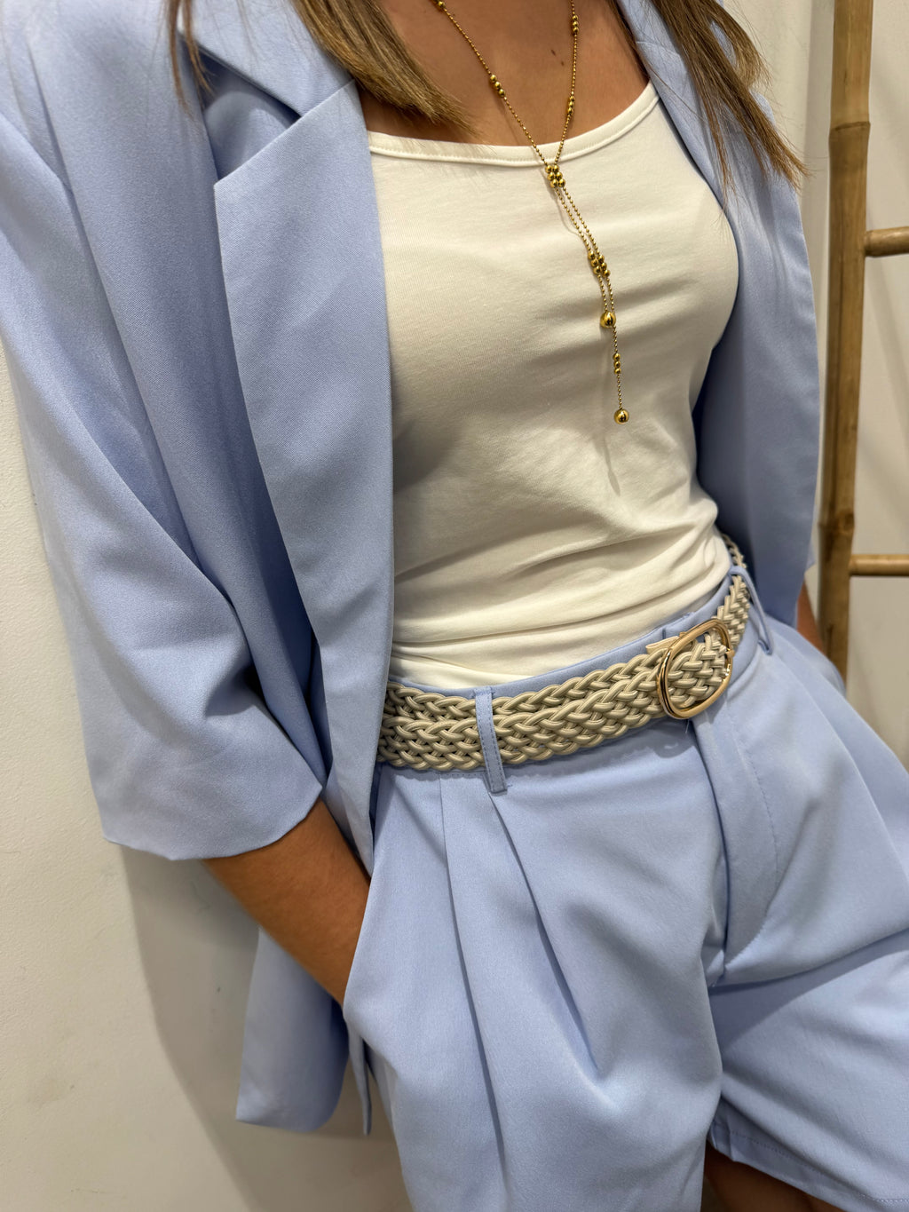 Blazer bleu ciel Milka