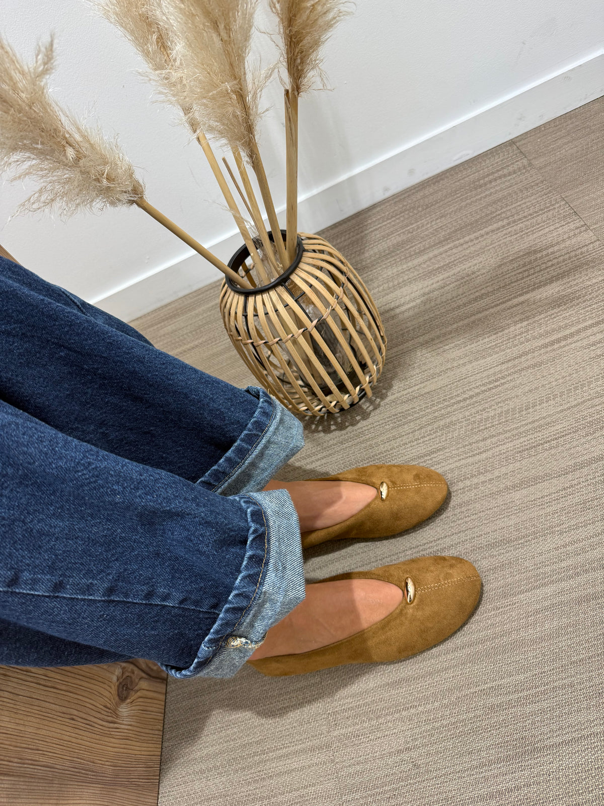 Ballerines Camel Nox