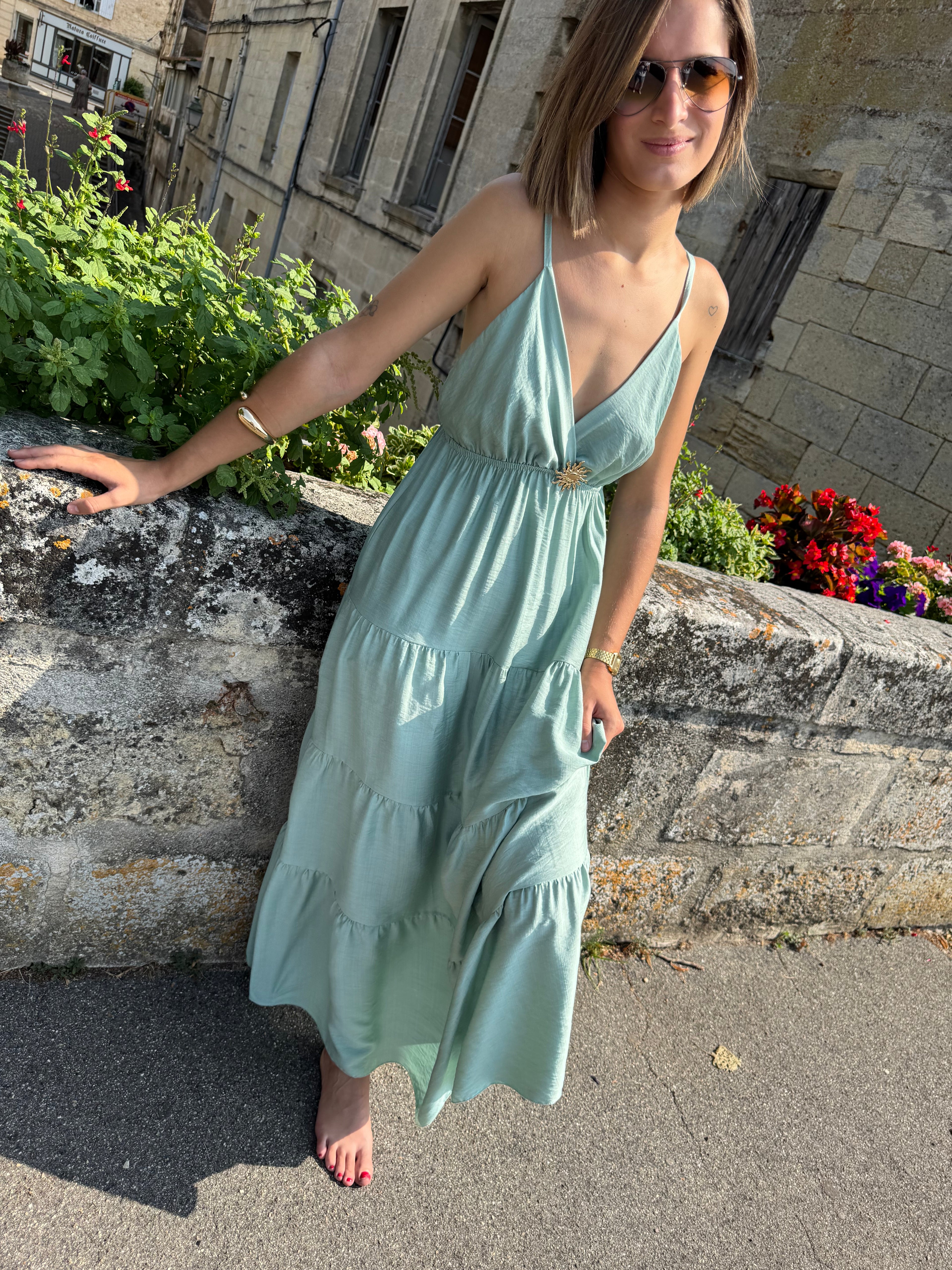 Robe Soleil Verte