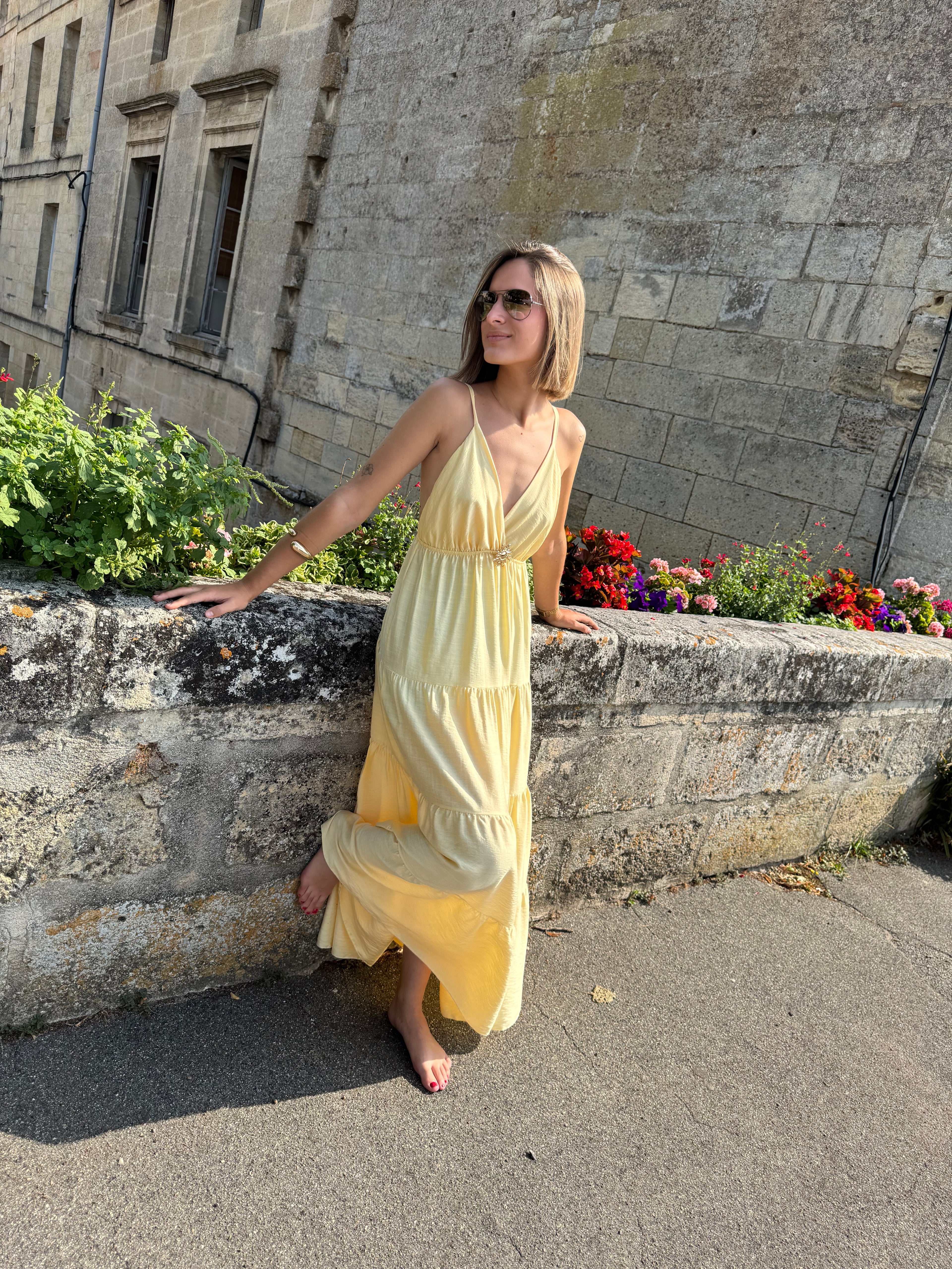 Robe Soleil Jaune