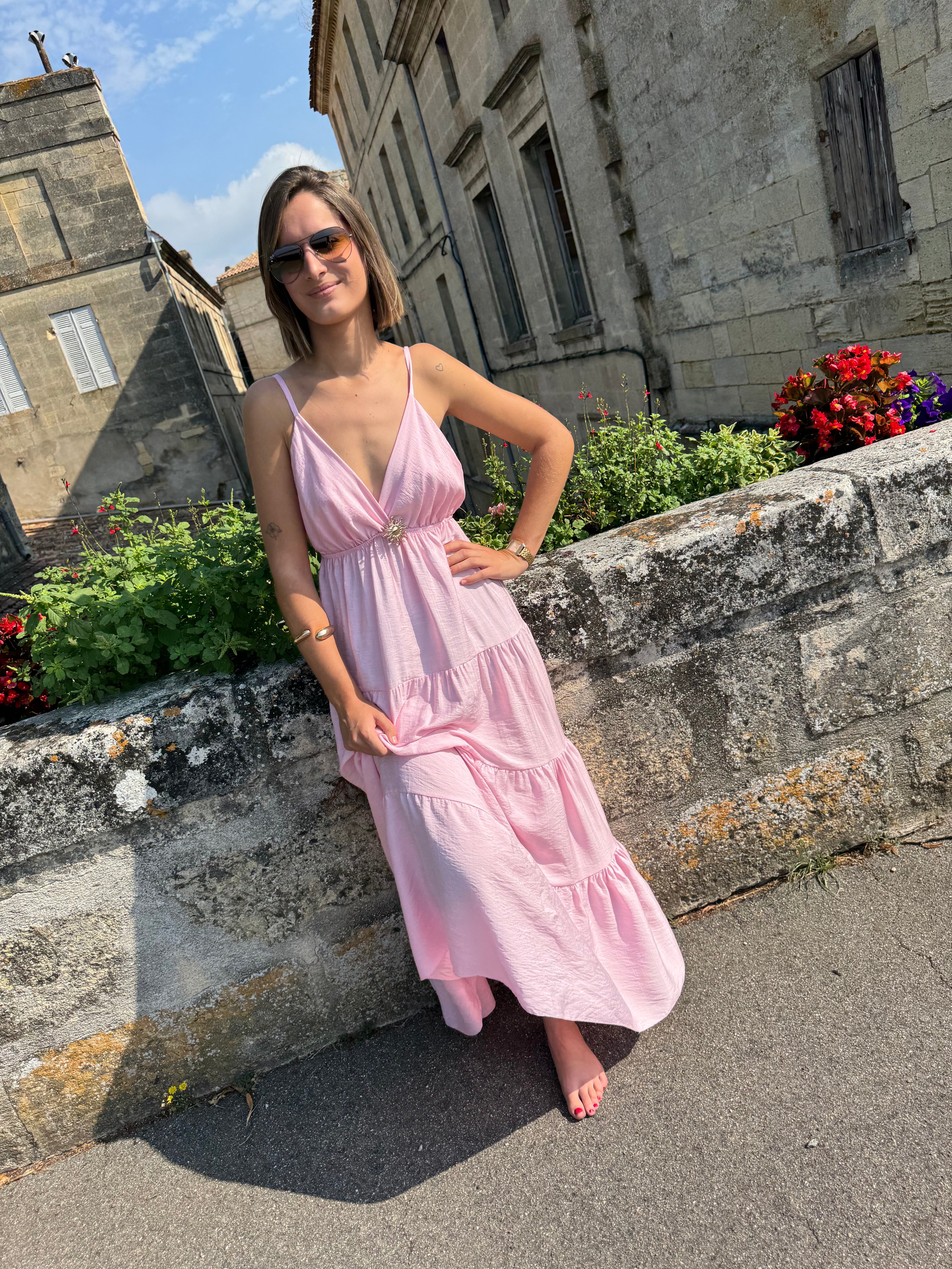 Robe Soleil Rose