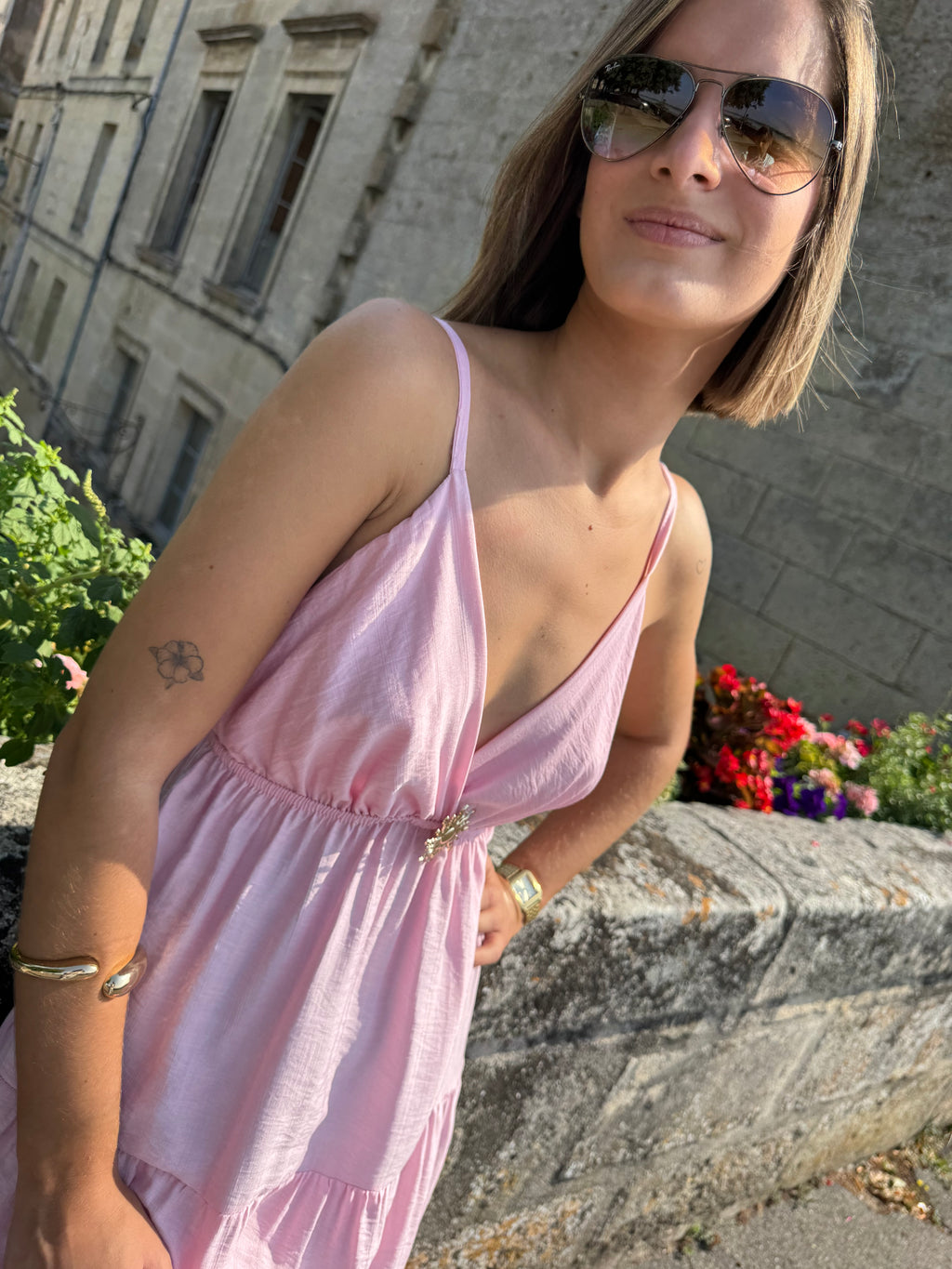 Robe Soleil Rose