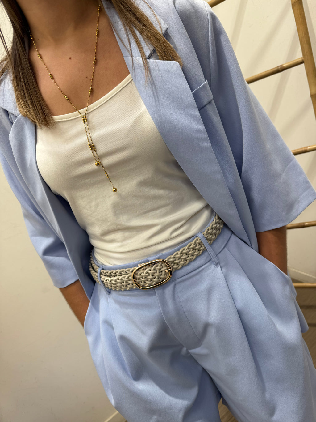 Blazer bleu ciel Milka