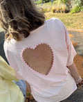 Tee-shirt Cœur Rose
