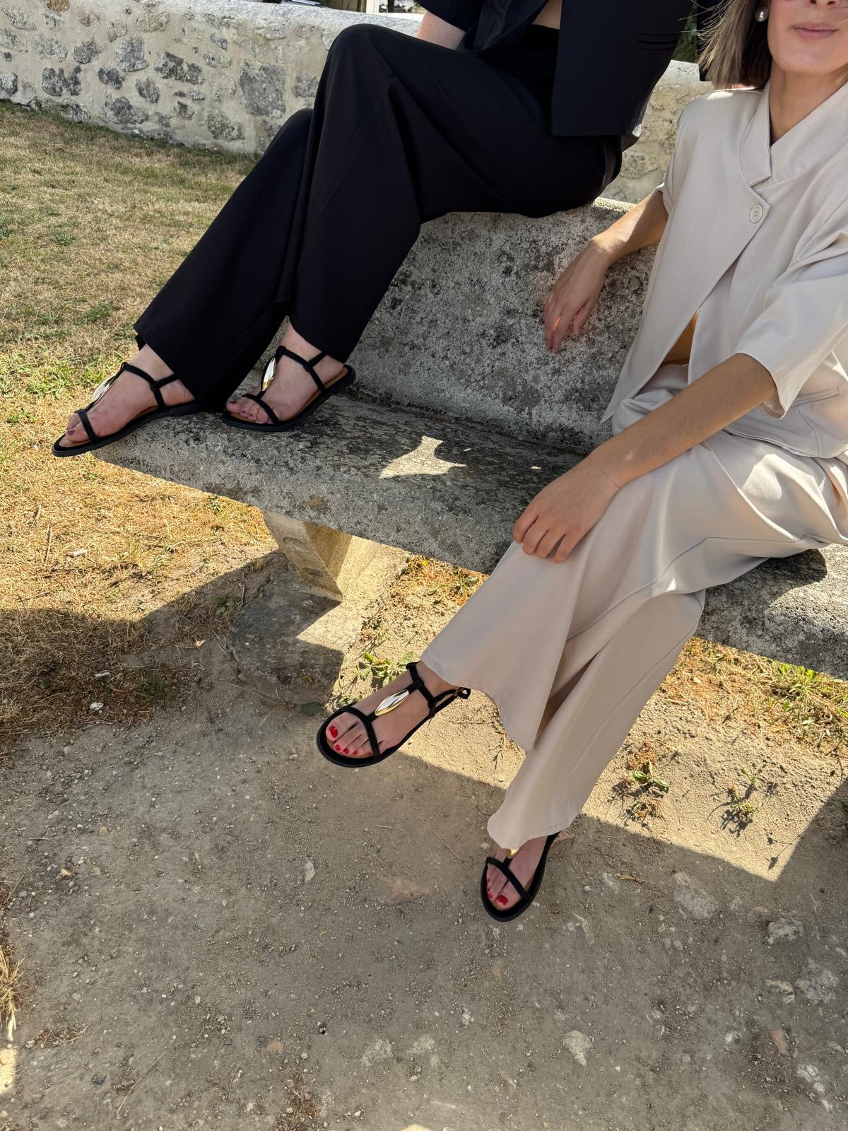 Pantalon Lou beige