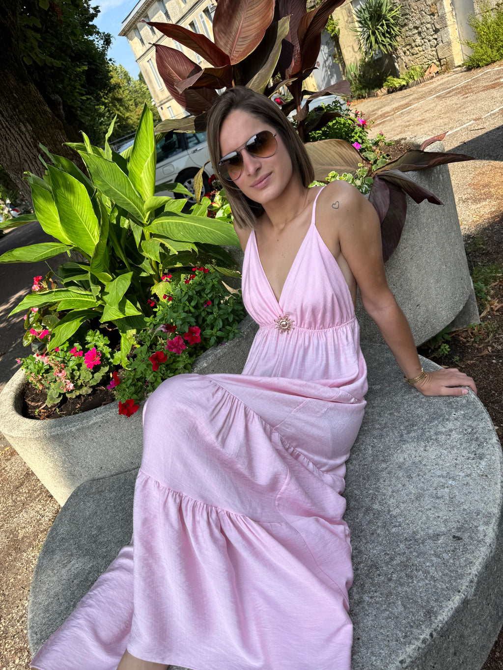 Robe Soleil Rose