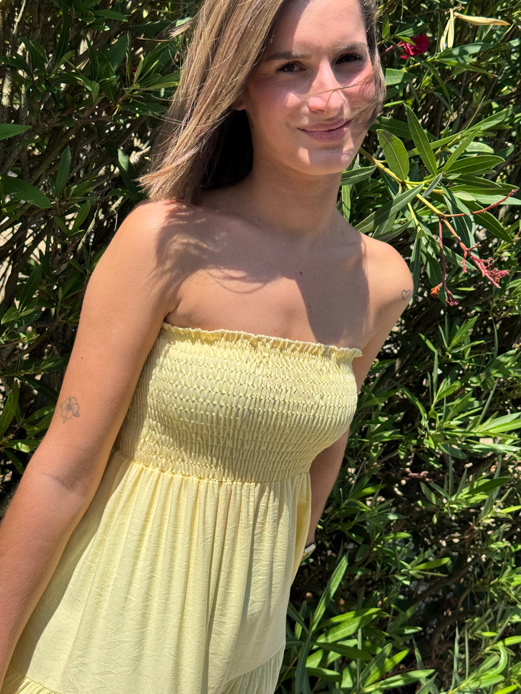 Robe Forcyma Jaune