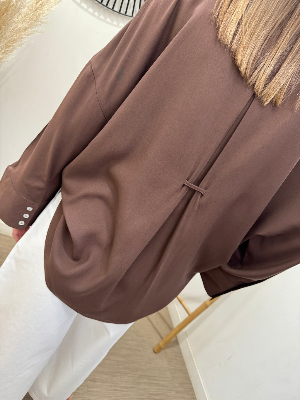 Chemise Laurel marron