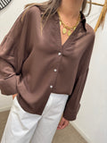 Chemise Laurel marron