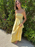 Robe Forcyma Jaune