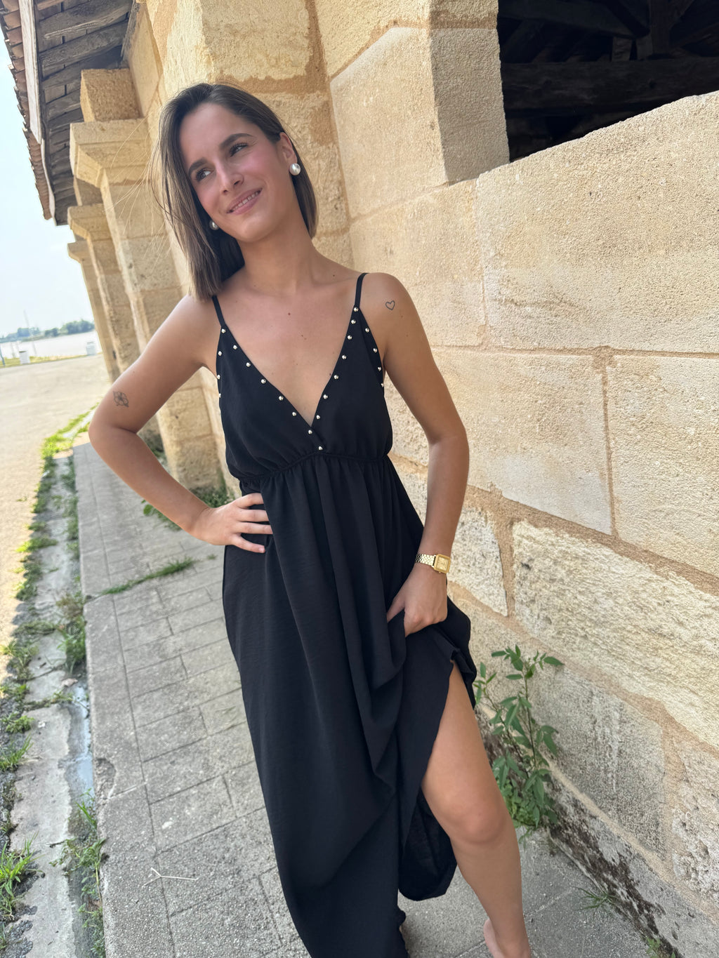 Robe Clover Noir