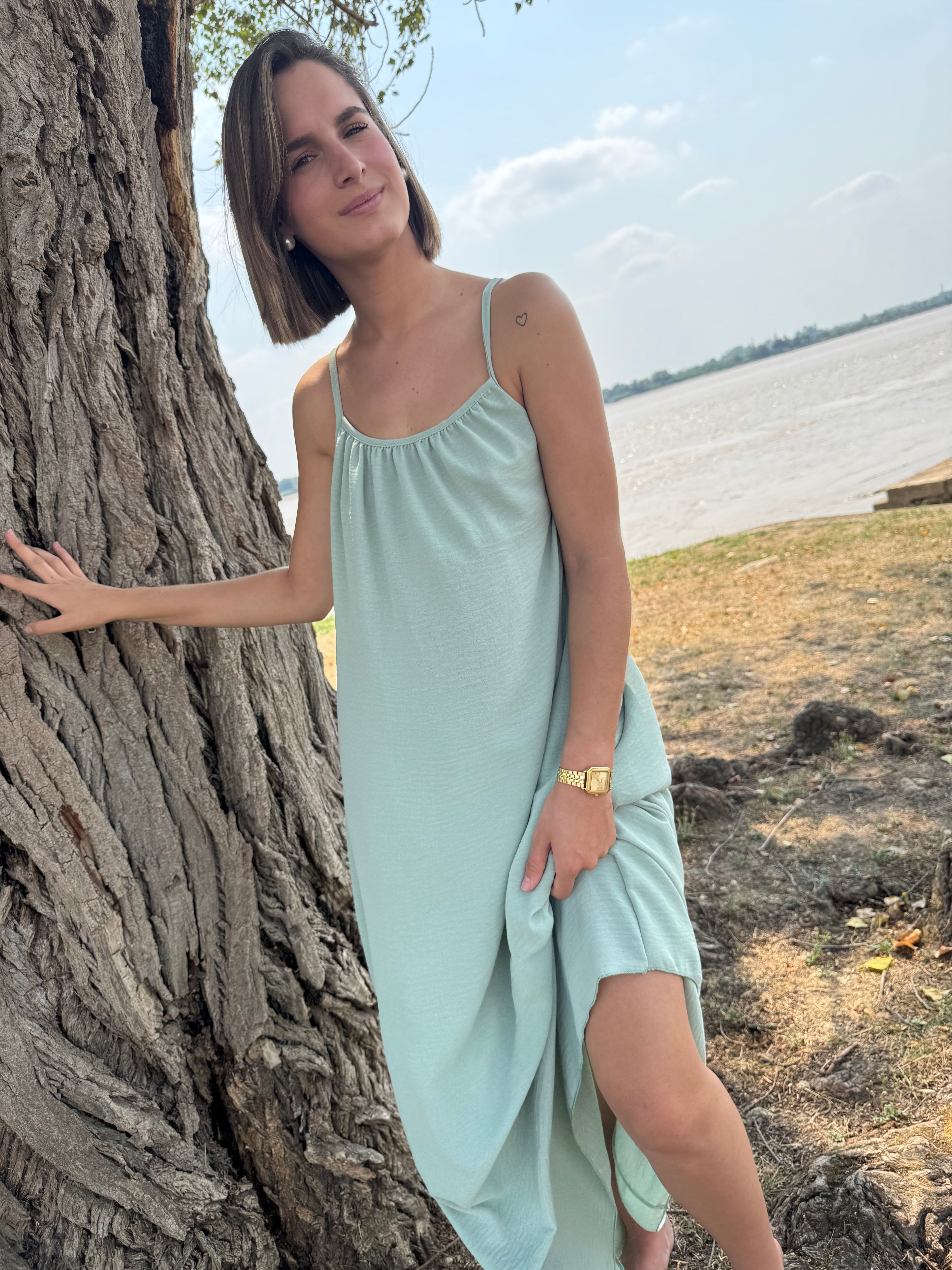 Robe Adèle Vert