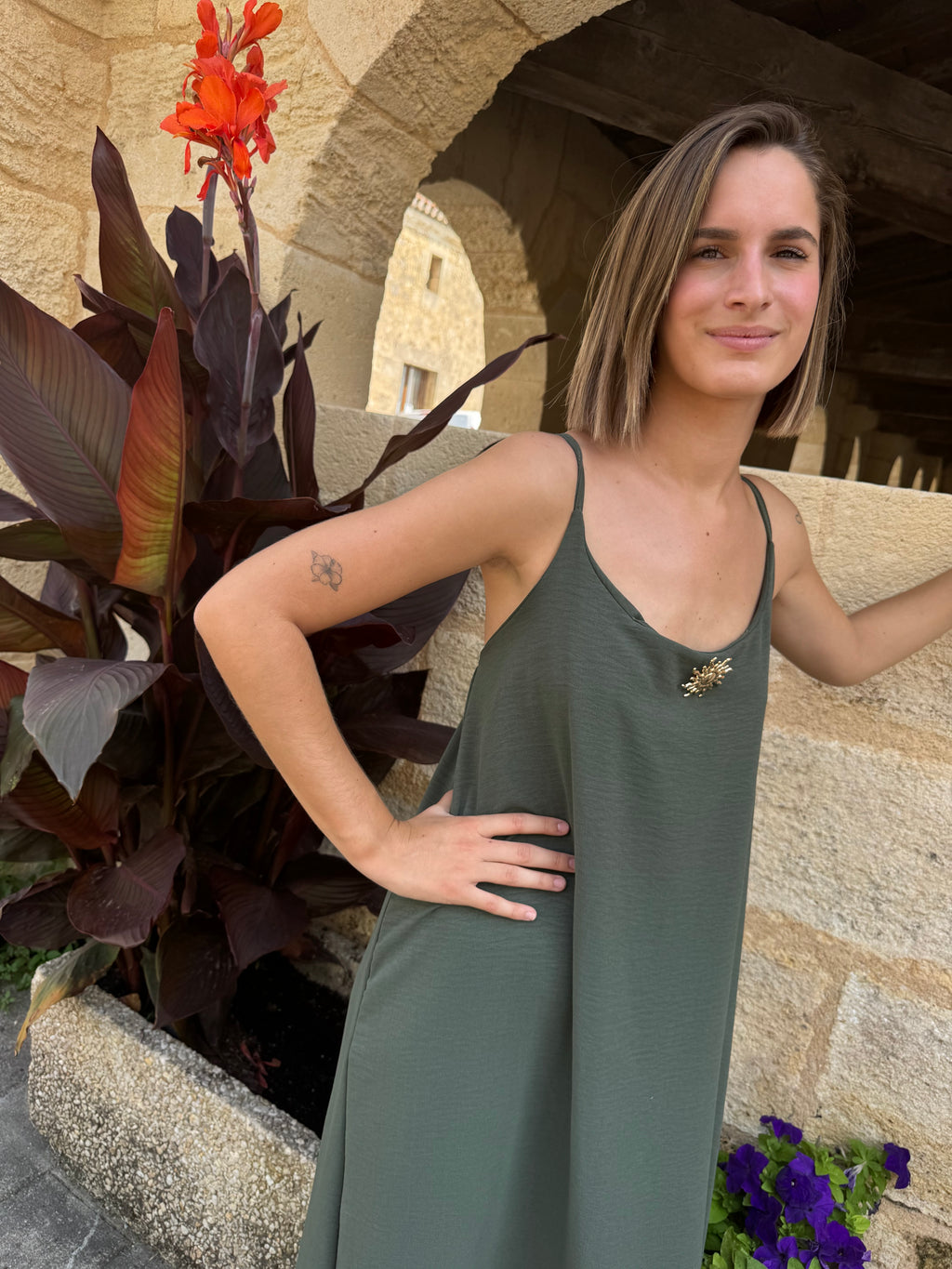 Robe Stella Kaki