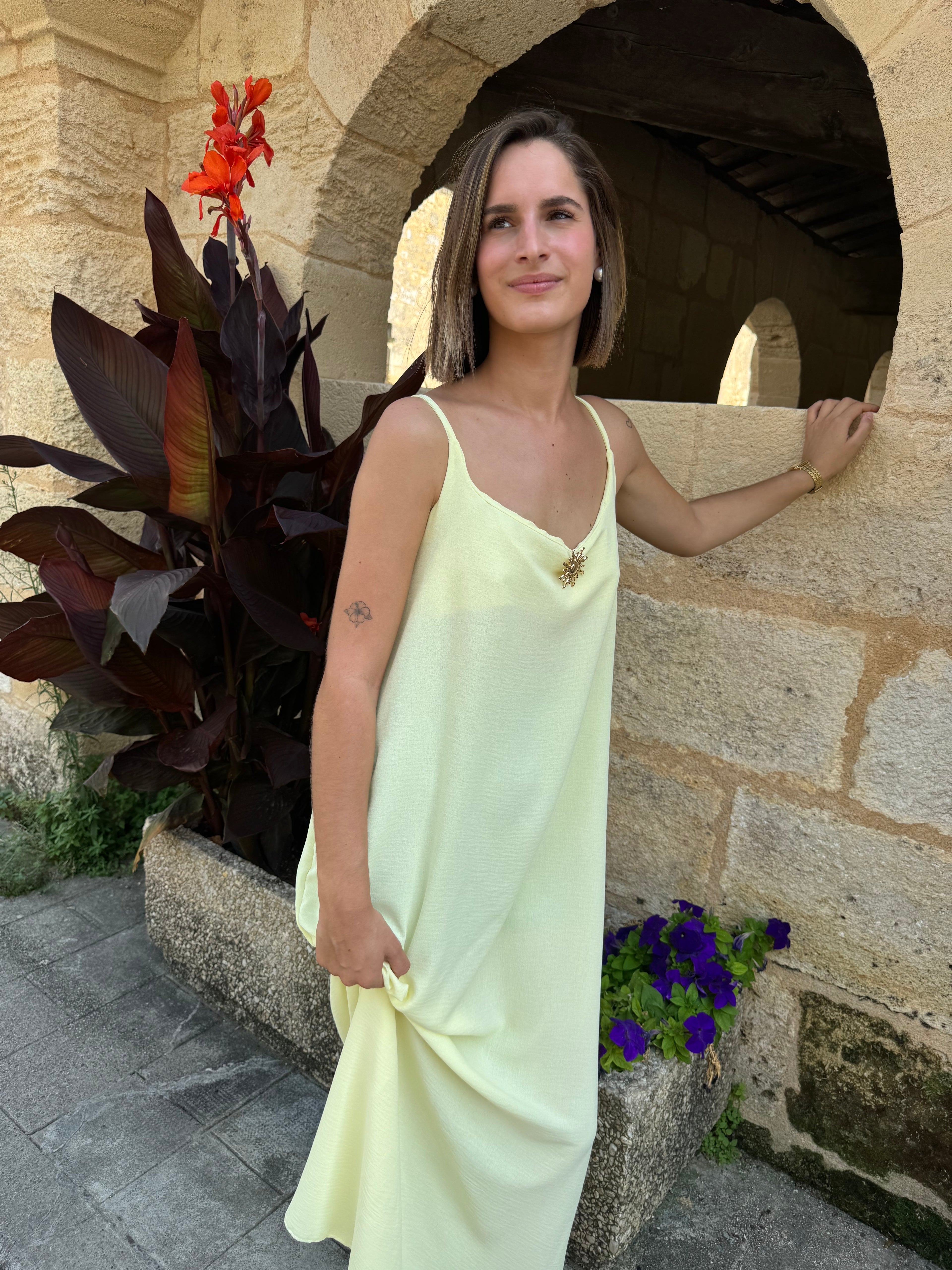 Robe Stella Jaune