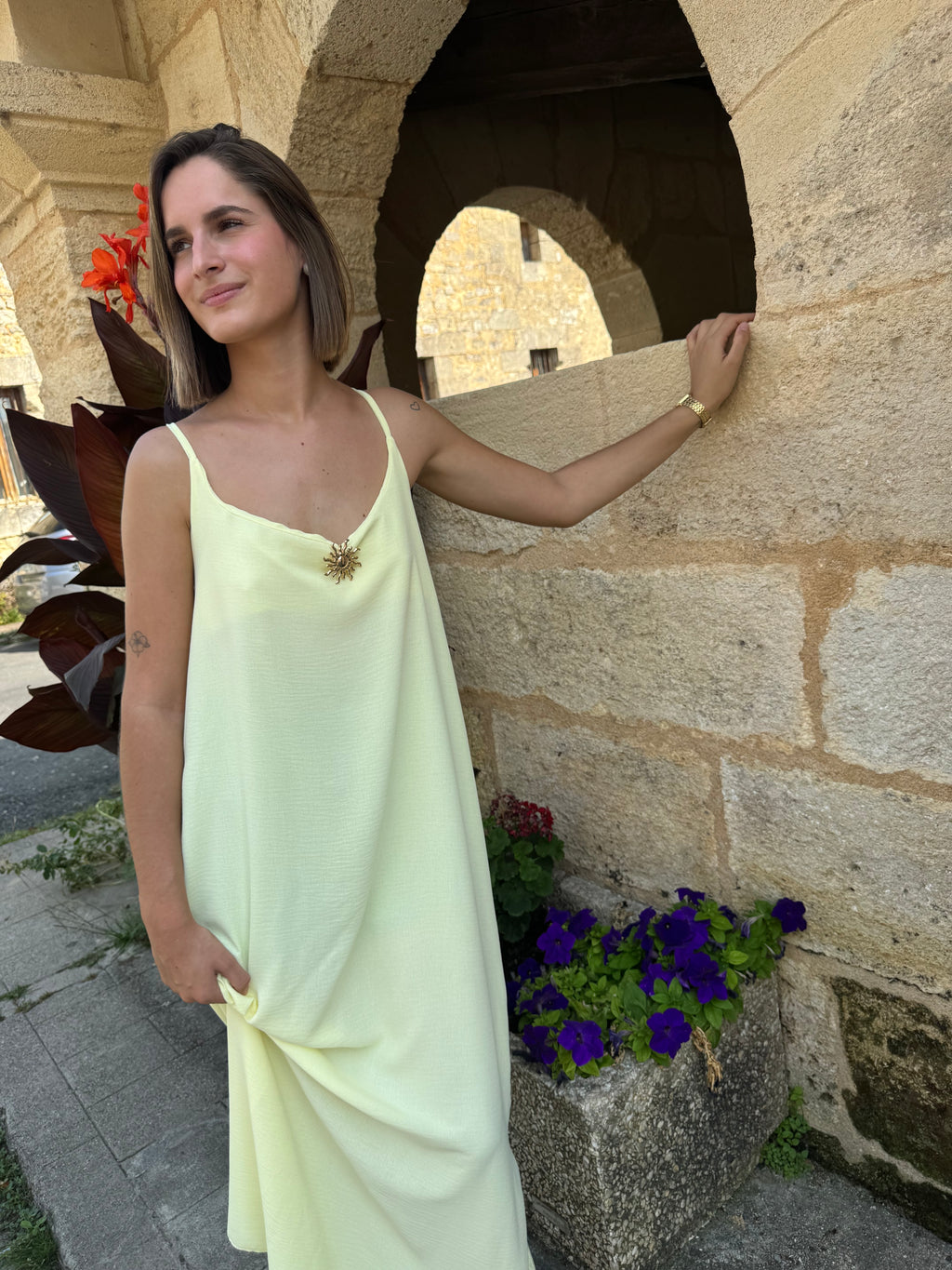 Robe Stella Jaune